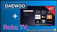 REVIEW Pantalla DAEWOO con RokuTV modelo DAW40FR | Una GRAN opción económica 😱