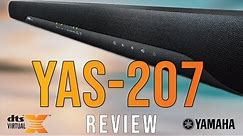 DTS Virtual-X In A SoundBar! (Yamaha YAS-207 Review)