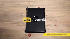 Defender Series Installation for iPad 5th Generation