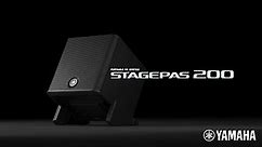 Yamaha portable PA system STAGEPAS 200 - overview
