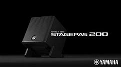 Yamaha portable PA system STAGEPAS 200 - overview