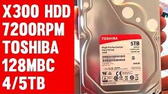 Toshiba X300 4TB/5TB Budget Hard Drive Unboxing, Benchmark, Noise