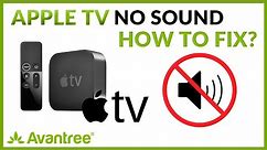 Apple TV No Sound - How to FIX?