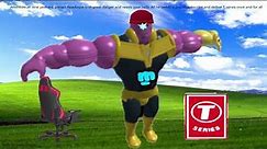 Thanos T poses on T-series to help pewdiepie