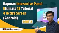 kapmax smart board feature 4 active screen