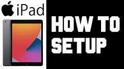 How To Setup iPad - How To Setup iPad Without Apple ID - How To Setup iPad 8th Generation Help Guide