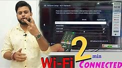 2021 SONY Bravia Tv Connect WiFi/Hotspot Just 2 minute🔥 || Internet Connect & Play Youtube🤗