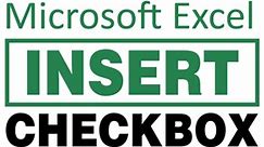 INSERT CHECKBOX in Excel