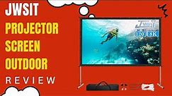 Outdoor Movie Magic: JWSIT 120-inch Outdoor Projector Screen Review