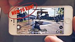 Call of Duty Mobile on iPhone 5 with Proof