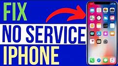 how to fix iphone no service problem | iphone no service fix | iphone no service problem solution