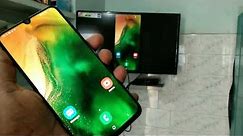 How to do screen mirroring in Samsung Galaxy A70