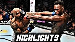 Israel Adesanya vs Yoel Romero - Highlights - UFC 248 Middleweight Championship 2020