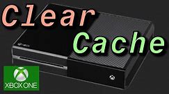 How to CLEAR Your CACHE on Xbox One NEW!