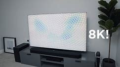 The Samsung QLED 8K TV Setup