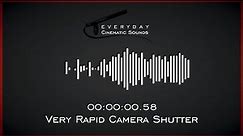 Very Rapid Camera Shutter | HQ Sound Effects