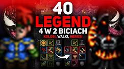 [Margonem] 40 legend(4w2 biciach) kolosi, herosi, walki, chochoły, grzybobranie - mix[Gordion]