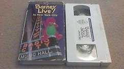 Barney Live! In New York City (1994 VHS Rip)