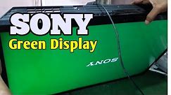 Sony led tv Display problem solved without painel change || led tv repair