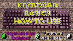 Keyboard Keys Explained