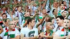 "C, CWK, CWKS, Legia" - doping z meczu Legia Warszawa 2-2 Spartak Moskwa