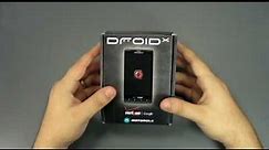 Verizon Motorola Droid X Unboxing Video - Droid Nerds
