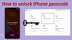 How to Unlock iPhone Passcode Using New Tools 2021 | Using Wootechy Tools Remove iPhone Disable Free