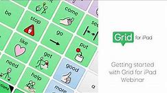 Getting Started with Grid for iPad - AAC app tour with symbol and text communication