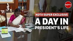 A Day In The Life Of President Droupadi Murmu | NDTV EXCLUSIVE