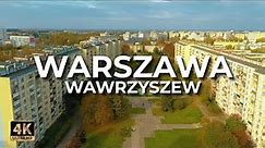 Wawrzyszew z lotu ptaka | Warszawa (Jesień 2022) | LECE W MIASTO™ [4k]