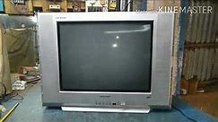 Samsung 21 inch CRT TV. No picture. EHT sparking problem,