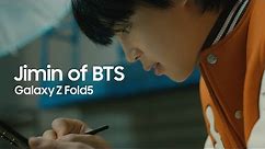 Galaxy x Jimin: Galaxy Z Fold5 - A day in the life of Jimin, shining with S Pen | Samsung​