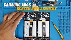 How To Replace Samsung Galaxy A04s Genuine Screen | Simple And Easy Way