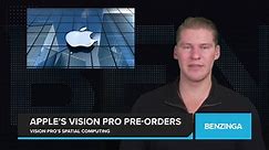 Apple's Vision Pro Pre-Orders Open, Generating $1.4 Billion Sales Projection
