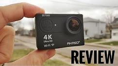 AKASO EK7000 4K Action Camera REVIEW & Sample Footage