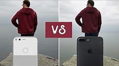 Pixel Camera VS iPhone 7 Plus - Showdown!
