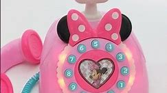 Disney Minnie Mouse Phone Happy Helpers Talking, Lights Pink Phone eBay listing