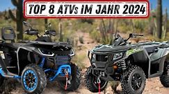 TOP 8 ATV-Fahrzeuge für Off-Road-Abenteuer | 2024