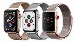 Gold vs Silver vs Rose Gold vs Black; Apple Watch Series 7, Series 6, Series 4 and Series 3 compared