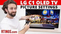 LG C1 OLED - TV Picture Settings