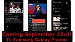 Samsung's Free TV Plus App Coming To Galaxy Phones!