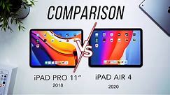 iPad Air 4 vs iPad Pro 11" 2018 Speedtest+Comparison🔥 Mending Beli Yang Mana?
