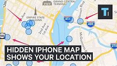 There's A Hidden Map In Your iPhone Of Everywhere You've Been
