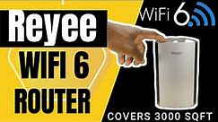 Reyee Whole Home Mesh WiFi System - AX3200 WiFi 6 , Cover 3000Sq. Ft, Connect up to 110 Devices