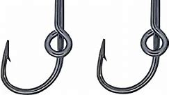 Fish Hook Hat Clip Gold Hats Pins Decal Fish Hooks for Cap Hat Tie Clasp Money Clip (2 Black)