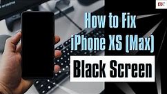 Fix iPhone XS (Max) Black Screen But Still On/Working, Black Screen of Death Problem, Blank Display