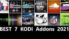 How to Install 7 Kodi Addons 2021
