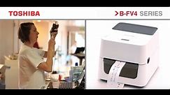 Toshiba B-FV4 Thermal Barcode Printers