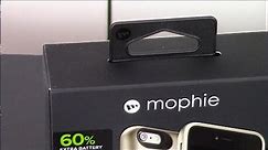 IPhone6 Plus Gold Mophie Case Unboxing and First Impressions