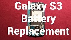 Samsung Galaxy S3 Battery Replacement How To Change